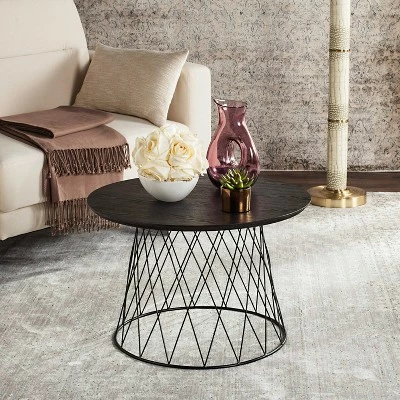 Roper End Table - Safavieh White 3 Roper End Table - Safavieh White