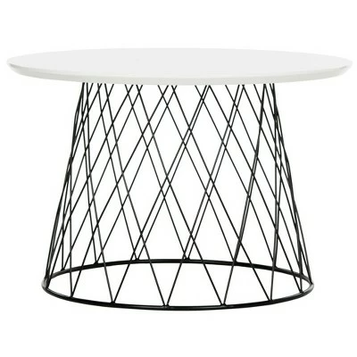 Roper End Table - Safavieh White 9 Roper End Table - Safavieh White - Image 7