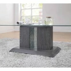 3pc Danziger Coffee Table Set Gray - miBasics -Side Tables Sales unnamed file 542