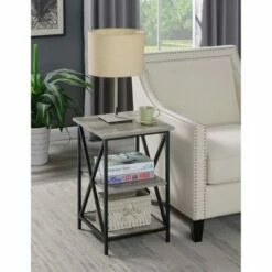 Tucson 3 Tier End Table Faux Birch - Breighton Home -Side Tables Sales unnamed file 5425