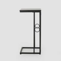 Essex Modern End Table Dark Black - Christopher Knight Home 9 Essex Modern End Table Dark Black - Christopher Knight Home -Side Tables Sales unnamed file 5454