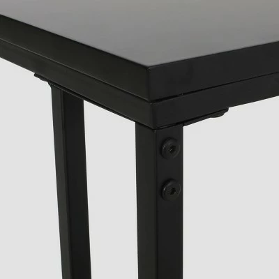 Essex Modern End Table Dark Black - Christopher Knight Home 6 Essex Modern End Table Dark Black - Christopher Knight Home - Image 4