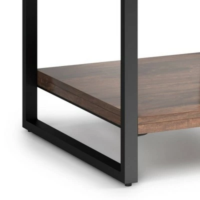 20" Lawson Wood End Table - WyndenHall Dark Cognac Brown 7 20" Lawson Wood End Table - WyndenHall Dark Cognac Brown - Image 5