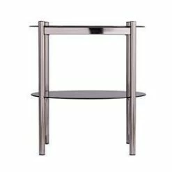 Glendale Round End Table with Glass Top Black - Aiden Lane 11 Glendale Round End Table with Glass Top Black - Aiden Lane -Side Tables Sales unnamed file 5483