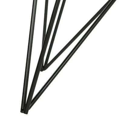 Vida Mid-Century End Table - Safavieh Light Brown/black 6 Vida Mid-Century End Table - Safavieh Light Brown/black - Image 4