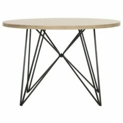 Vida Mid-Century End Table - Safavieh Light Brown/black 14 Vida Mid-Century End Table - Safavieh Light Brown/black -Side Tables Sales unnamed file 5505