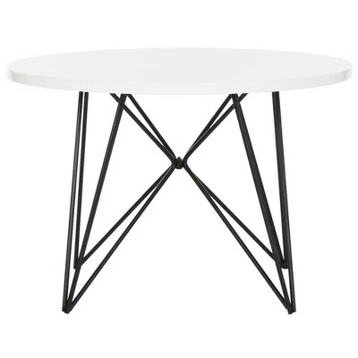 Vida Mid-Century End Table - Safavieh Light Brown/black 9 Vida Mid-Century End Table - Safavieh Light Brown/black - Image 7