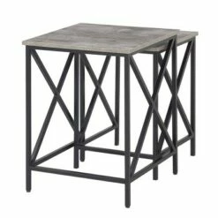 Tucson Nesting End Tables Faux Birch - Breighton Home -Side Tables Sales unnamed file 5525