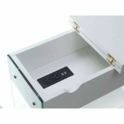 Soho Flip Top End Table with Charging Station - Breighton Home White -Side Tables Sales unnamed file 5531