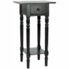 Sabrina End Table Distressed Black - Safavieh -Side Tables Sales unnamed file 5554