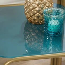 Coral Cape End Table - Sauder Teal -Side Tables Sales unnamed file 5564