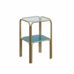 Coral Cape End Table - Sauder Teal -Side Tables Sales unnamed file 5568