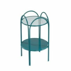 Coral Cape End Table - Sauder Teal -Side Tables Sales unnamed file 5569