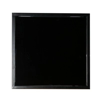 Finsfil Square Glass-Top End Table Black - Aiden Lane 9 Finsfil Square Glass-Top End Table Black - Aiden Lane - Image 7
