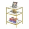 Breighton Home Royal Crest End Table - Johar Furniture Gold 1 Breighton Home Royal Crest End Table - Johar Furniture Gold -Side Tables Sales unnamed file 5593