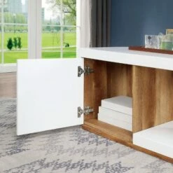 2pc Hal Coffee Table Set White - miBasics -Side Tables Sales unnamed file 561