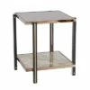 Carswaf End Table with Mirrored Top Champagne - Aiden Lane -Side Tables Sales unnamed file 5629