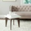 Josef End Table - Safavieh Brown/white -Side Tables Sales unnamed file 5656