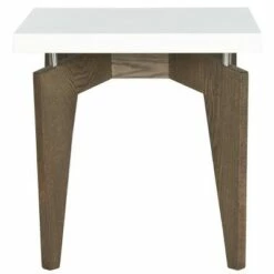 Josef End Table - Safavieh Brown/white -Side Tables Sales unnamed file 5658