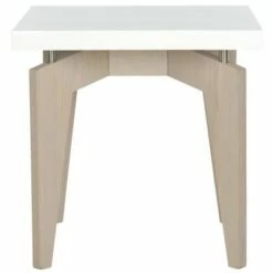 Josef End Table - Safavieh Brown/white -Side Tables Sales unnamed file 5659