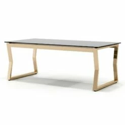 2pc Lindria Glass Top Coffee Table Set - miBasics Chrome -Side Tables Sales unnamed file 566