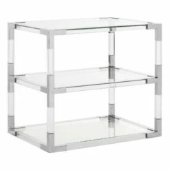 Louisa Acyrlic End Table Brass - Safavieh -Side Tables Sales unnamed file 5710