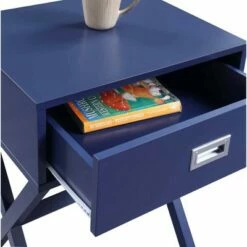 Designs2Go Landon 1 Drawer End Table - Breighton Home Cobalt Blue -Side Tables Sales unnamed file 5720