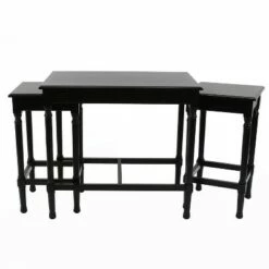 Decor Therapy Set of 3 Miranda Nesting Tables - Décor Therapy Black 21 Decor Therapy Set of 3 Miranda Nesting Tables - Décor Therapy Black -Side Tables Sales unnamed file 574