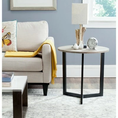 Ballard End Table - Safavieh White 6 Ballard End Table - Safavieh White - Image 4