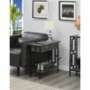 Town Square Flip Top End Table with Charging Station Weathered Gray/Black - Breighton Home 2 Town Square Flip Top End Table with Charging Station Weathered Gray/Black - Breighton Home -Side Tables Sales unnamed file 5782