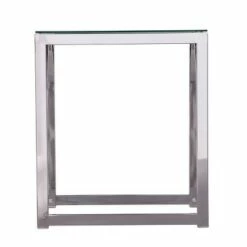 Kalb Square Glass Top End Table Chrome - Aiden Lane 12 Kalb Square Glass Top End Table Chrome - Aiden Lane -Side Tables Sales unnamed file 5799