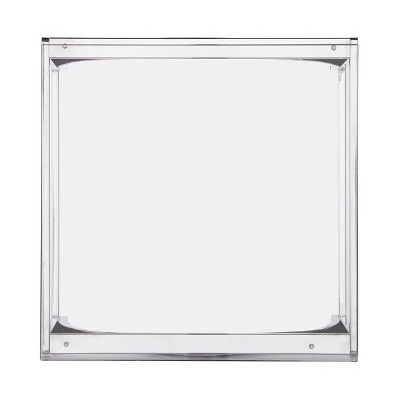 Kalb Square Glass Top End Table Chrome - Aiden Lane 7 Kalb Square Glass Top End Table Chrome - Aiden Lane - Image 5