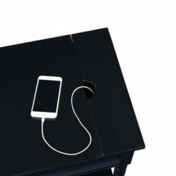 Breighton Home Country Oxford End Table with Charging Station - Johar Furniture Black 18 Breighton Home Country Oxford End Table with Charging Station - Johar Furniture Black -Side Tables Sales unnamed file 5814