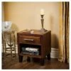 Luna Acacia Wood End Table - Christopher Knight Home Mahogany