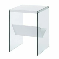 SoHo End Table White - Breighton Home