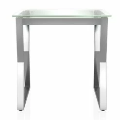 Frezna Nesting Table with Glass Top - miBasics Chrome -Side Tables Sales unnamed file 588