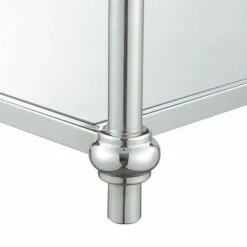 Roman II End Table Faux White Marble/Chrome - Breighton Home -Side Tables Sales unnamed file 5883