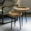 Park Hill Collection Nested Wood and Iron Occasional Tables -Side Tables Sales unnamed file 591