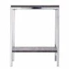 Lyrrax Faux Concrete End Table Gray - Aiden Lane -Side Tables Sales unnamed file 5940