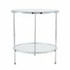 Ric End Table Chrome - Aiden Lane -Side Tables Sales unnamed file 5966