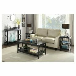 Omega End Table Black - Breighton Home -Side Tables Sales unnamed file 5976