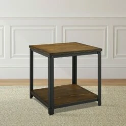 Logan End Table Brown - Steve Silver Co.
