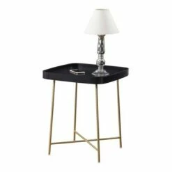 Lunar End Table - Breighton Home White/gold 9 Lunar End Table - Breighton Home White/gold -Side Tables Sales unnamed file 5981