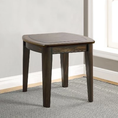 Steve Silver Co. Diletta Game End Table with Chessboard Dark Walnut - Steve Silver 4 Steve Silver Co. Diletta Game End Table with Chessboard Dark Walnut - Steve Silver - Image 2