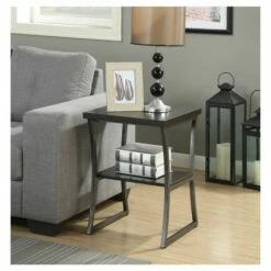 Breighton Home X Calibur End Table - Convenience Concepts Espresso/slate Gray 9 Breighton Home X Calibur End Table - Convenience Concepts Espresso/slate Gray -Side Tables Sales unnamed file 6013