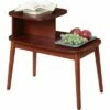 Maxwell Mid-Century Modern End Table Mahogany - Breighton Home -Side Tables Sales unnamed file 6021