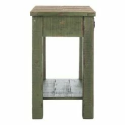 Alfred End Table with Storage Drawer - Antique Green - Safavieh 13 Alfred End Table with Storage Drawer - Antique Green - Safavieh -Side Tables Sales unnamed file 6027
