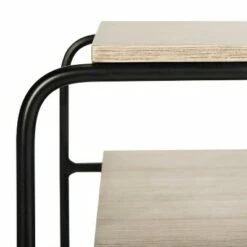 Marcel Mid-Century End Table - Light Gray &Black - Safavieh -Side Tables Sales unnamed file 6052