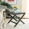 Janine X End Table - Gray - Safavieh -Side Tables Sales unnamed file 6063