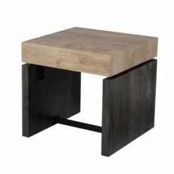Measmor End Table Natural/Black - Aiden Lane -Side Tables Sales unnamed file 6068